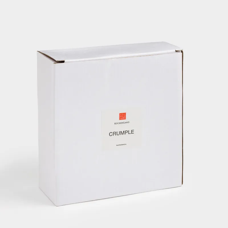 Салат ыдысы, 17х8 см, 450 мл, фарфор N, сүт түстес, мыжылған эффект, Crumple, image-5