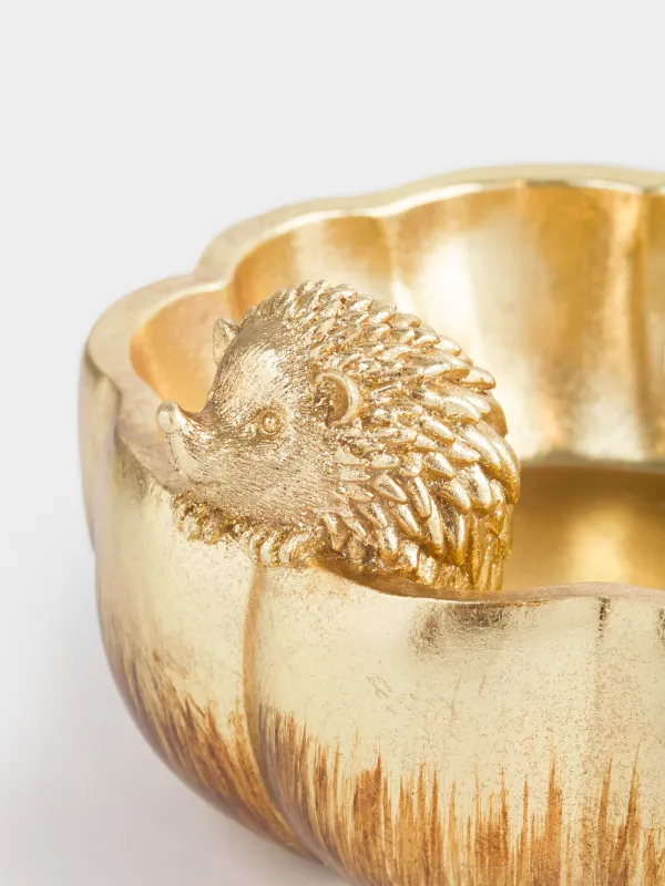 Конфетница, 21х12 см, Ежик на тыкве, Golden forest, image-3