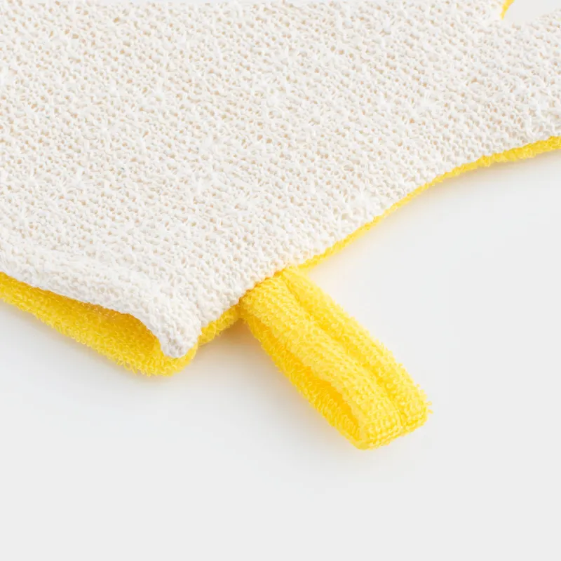 Денені жууға арналған жөке-қолғап, 20х17 см, балаларға арналған, полиэстер, сарғылт-қоңыр-сары, үйректер, Duck yellow, image-4