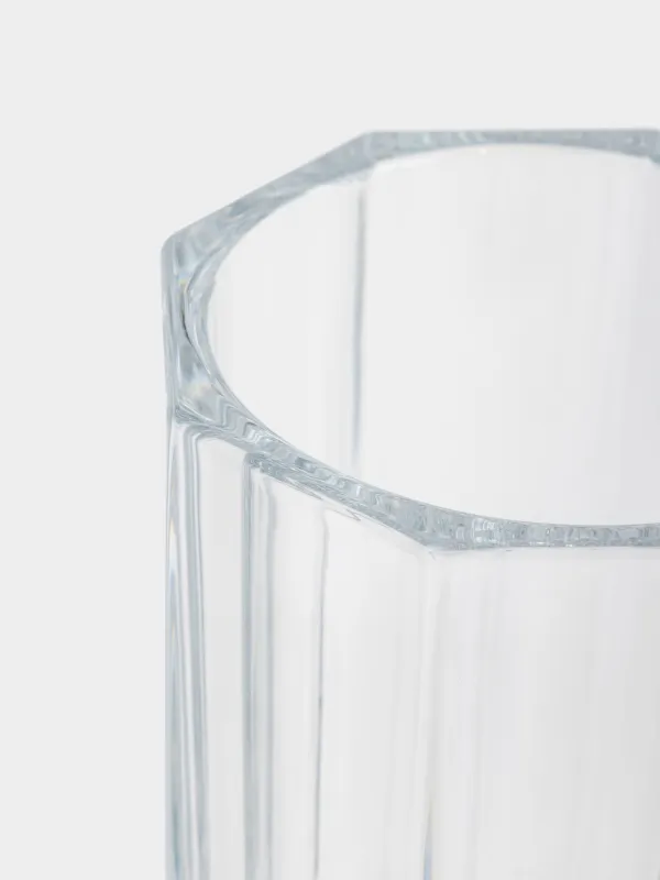 Гүл вазасы, 36 см, шыны, Қырлар, Terlano, image-3