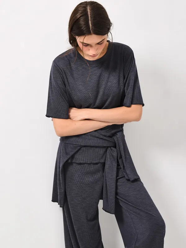 Футболка женская, темно-серая, Savina, image-5