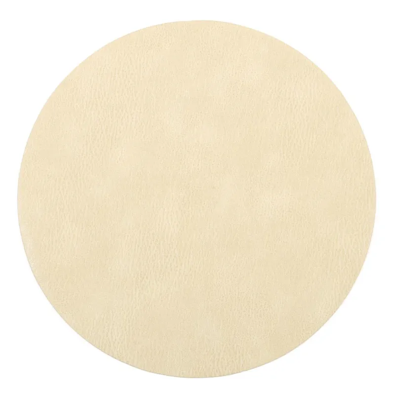 Аспап астындағы майлық, 33 см, ПВХ, дөңгелек, сарғылт, Rock