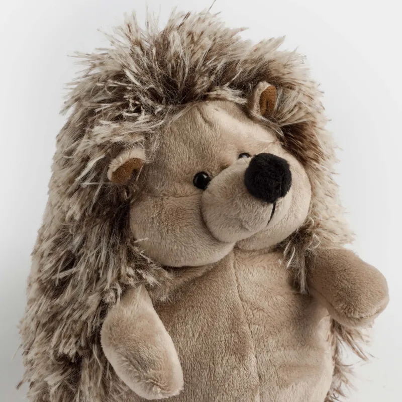 Игрушка, 16 см, мягкая, полиэстер, коричневая, Ежик, Forest animals , image-2