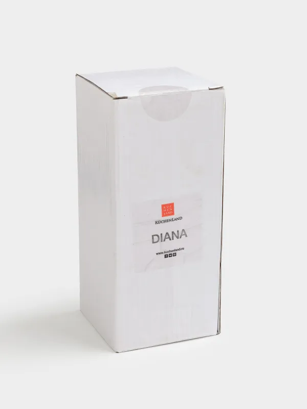 Диспенсер для жидкого мыла, 240 мл, стекло/пластик, золотистый, Diana, image-4