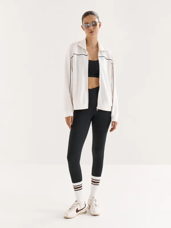 Әйелдер толствокасы, өлшемі S, сыдырмасы бар, мақта/вискоза/спандекс, сүт түстес, Alice, image-6