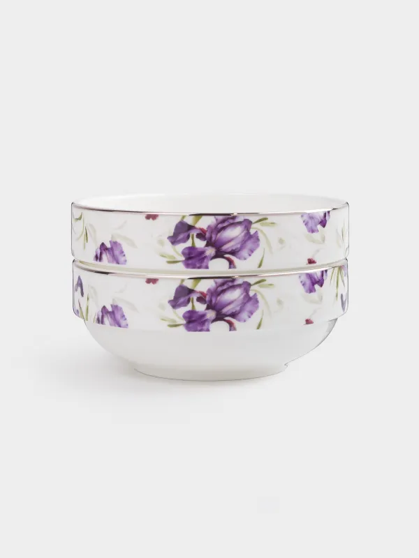 Пиала, 12х5 см, 2 шт, Ирис, Antarctica Flowers, image-0