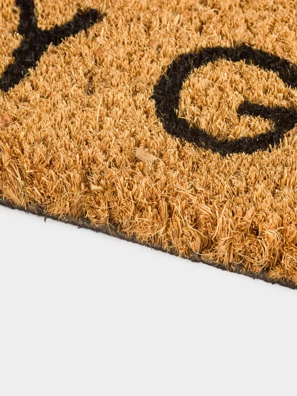 Кілемше, 45x75 см, кокос, сарғылт-қоңыр, My guest, Honey, image-3