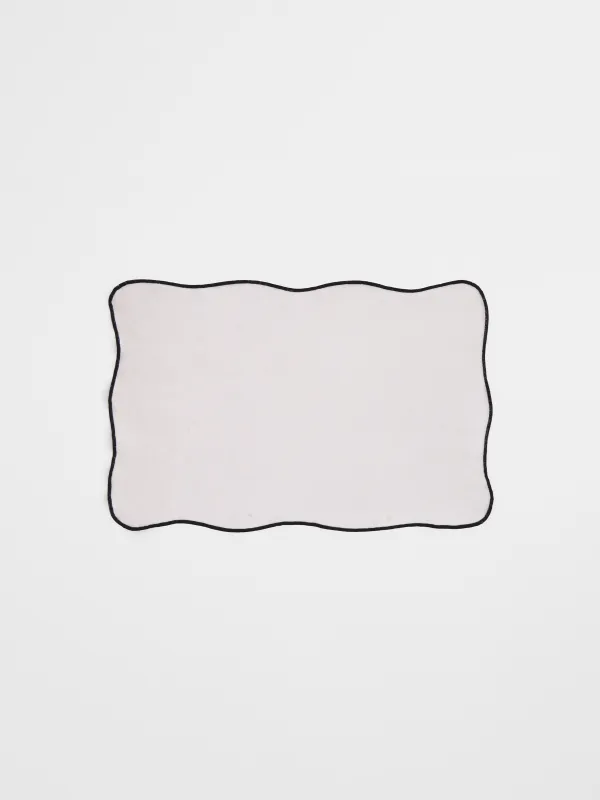 Салфетка под приборы, 30х45 см, бархат, Velvet framed, image-0