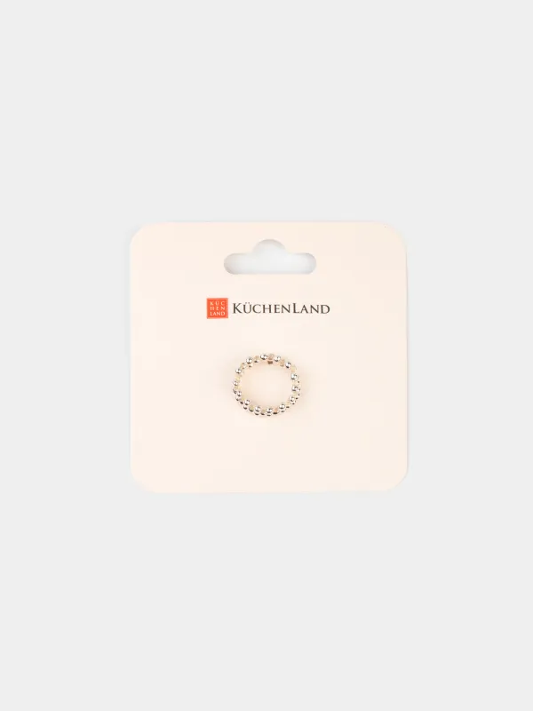 Сақина, 2 см, бір өлшем, металл, күміс, Jewelry, image-3