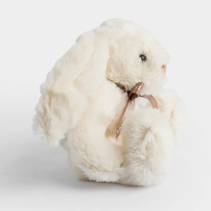 Ойыншық, 21 см, жұмсақ, қозғалмалы аяқтары бар, полиэстер, сарғылт-қоңыр, Қоян, Rabbit, image-1