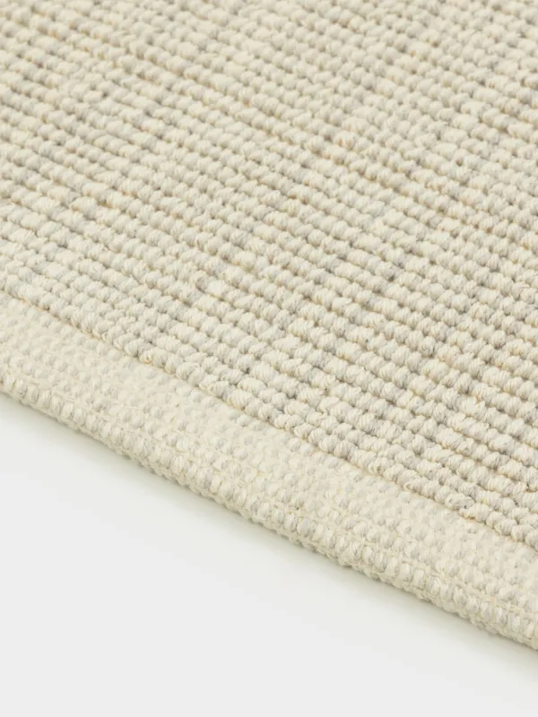 Коврик, 50x80 см, хлопок, серый, Borlin, image-1