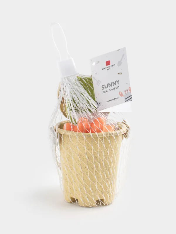 Набор игровой для песка, 5 пр, пластик, цветной, Sunny, image-4