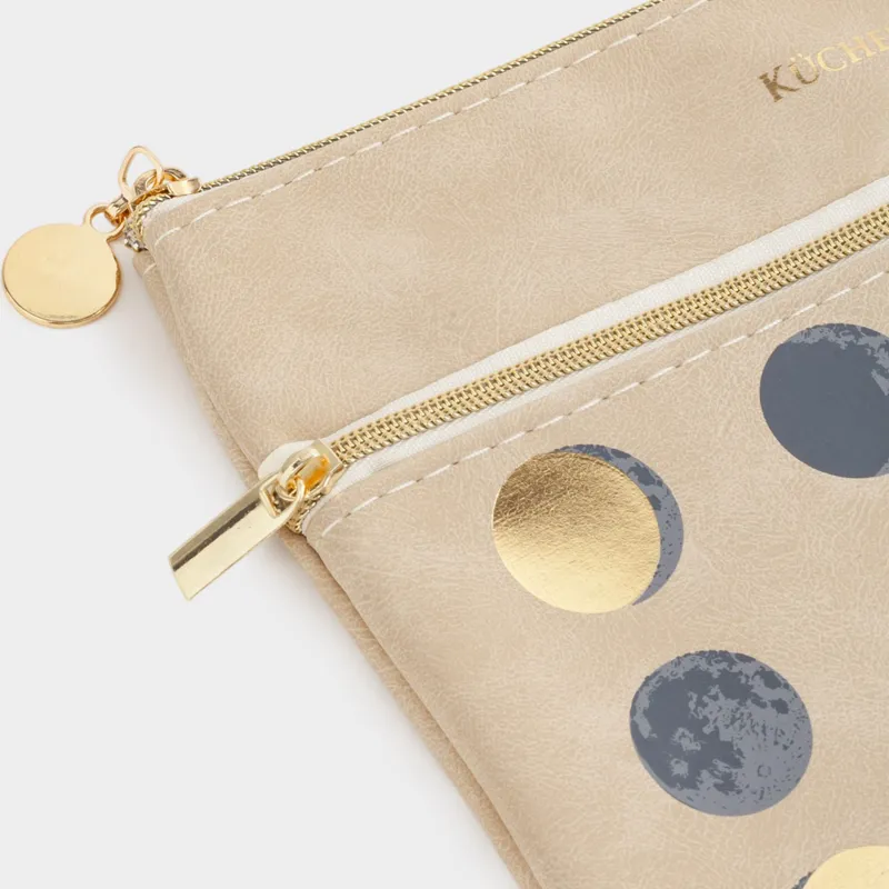 Қаламсауыт, 21х14 см, 2 бөлім, полиуретан, күміс, Ай, Eclipse, image-3