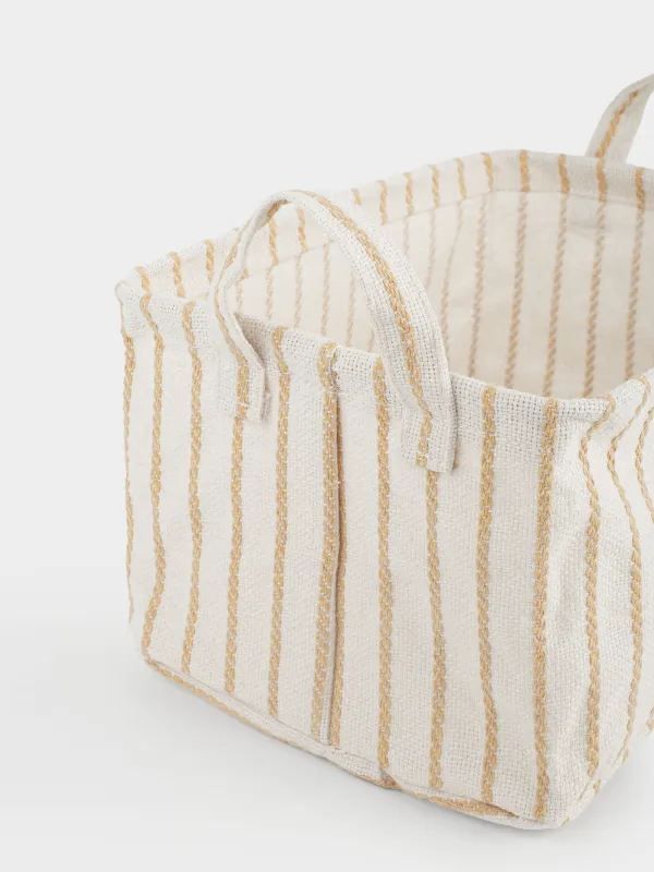 Сумка для хранения белья, с ручками, Stripe, image-3