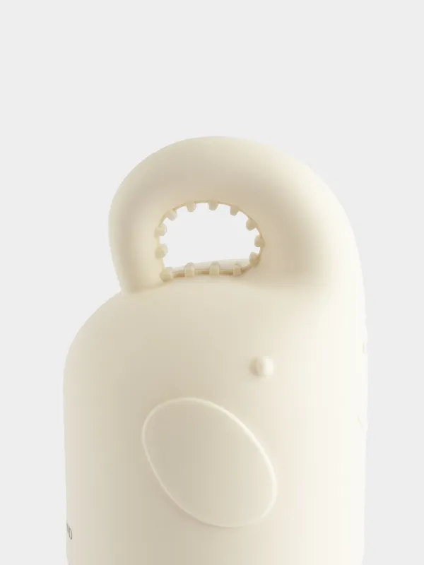 Шомылуға арналған ойыншық, 10х6 см, силикон, сарғылт-қоңыр, Шашыратқыш піл, Kiddy, image-5