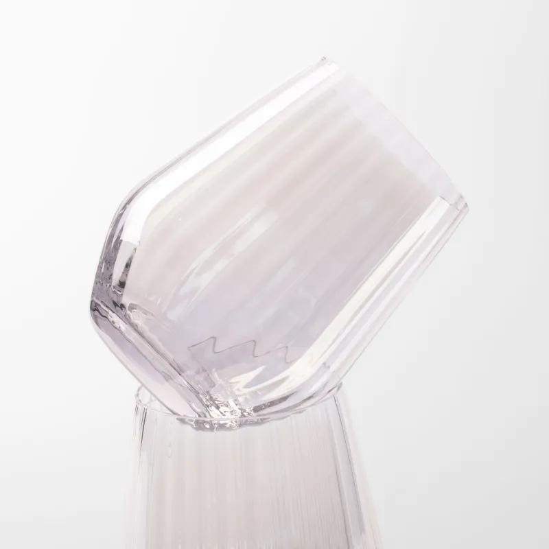 Стақан, 11 см, 450 мл, 2 дана, шыны, інжу-маржан, Lombardy R polar, image-3