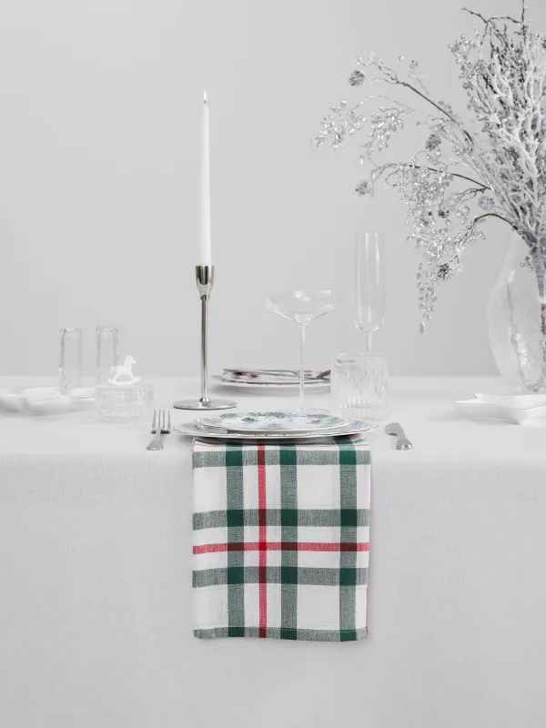 Дастархан, 170х250 см, шілтерлі, полиэстер, ақ, Жұлдыздар, Stars framed, image-5