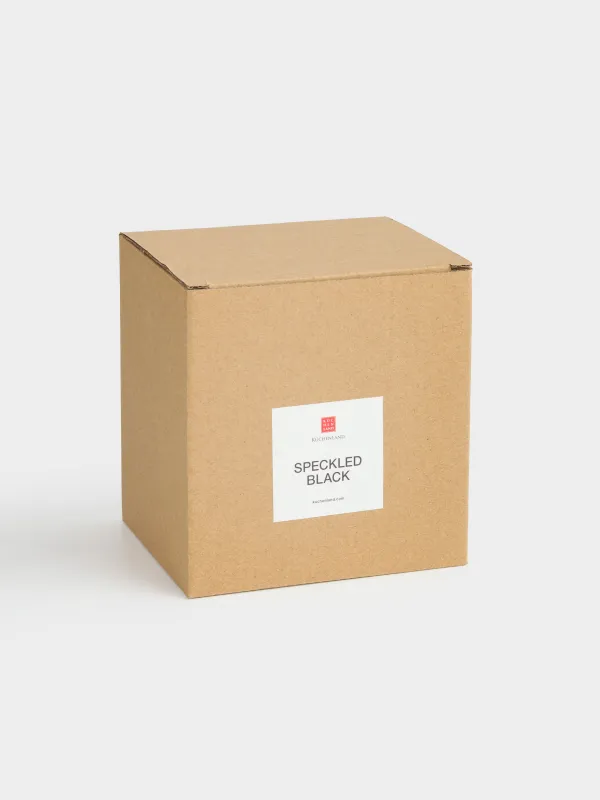 Держатель для бумажных полотенец, 8 см, керамика D, молочный, в крапинку, Speckled black, image-3