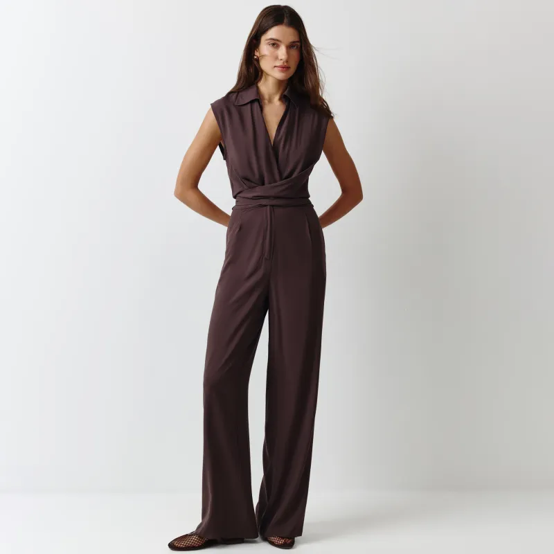 Әйелдер комбинезоны, өлшемі L, вискоза, қоңыр, Jodelle