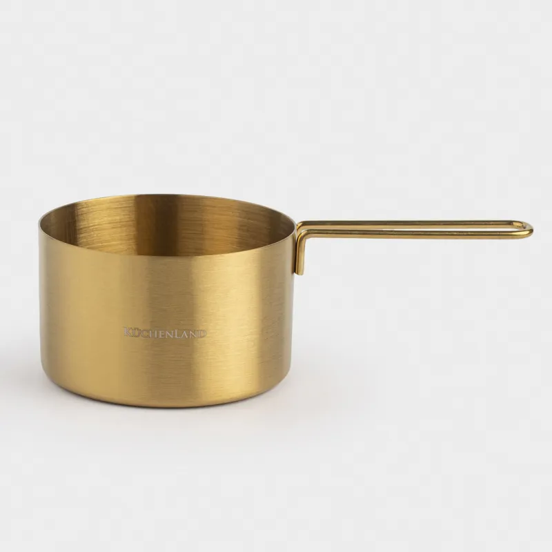 Өлшеуіш қасық, 250 мл, болат, алтын, Device gold