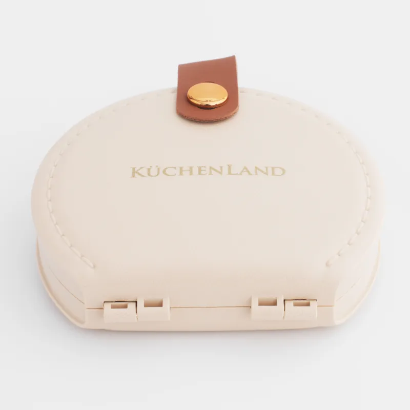 Набор для шитья и рукоделия, 13х10 см, 21 пр, в футляре, полиуретан/металл, бежевый, Thread, image-3