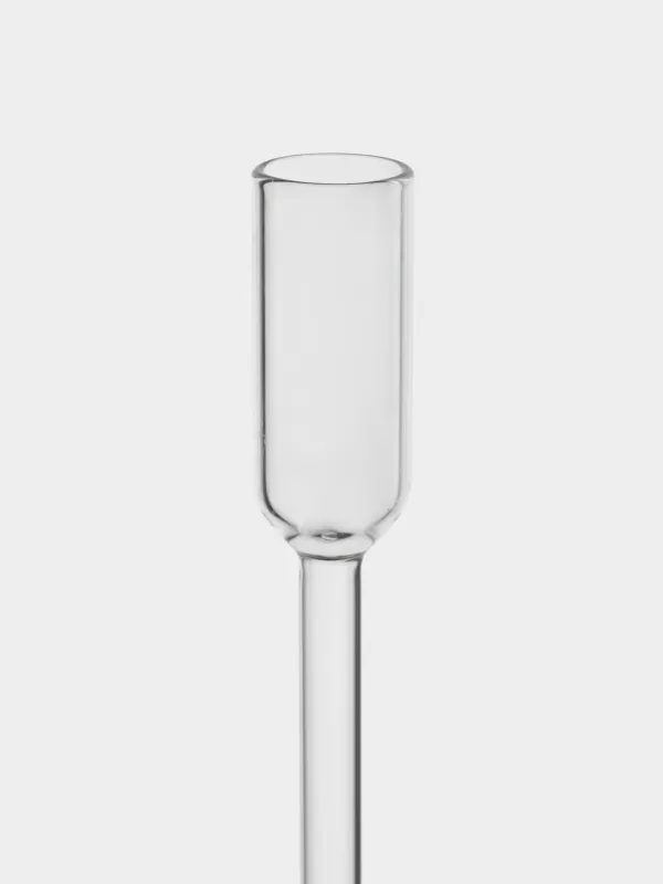 Подсвечник, 19 см, для тонкой свечи, Clear, image-2