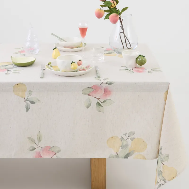 Скатерть, 160х160 см, Груши на ветках, Fruit garden