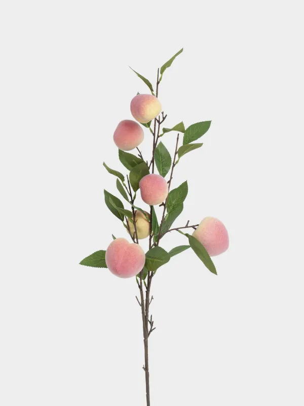 Ветка декоративная, 95 см, Персик, Fruit decor, image-1
