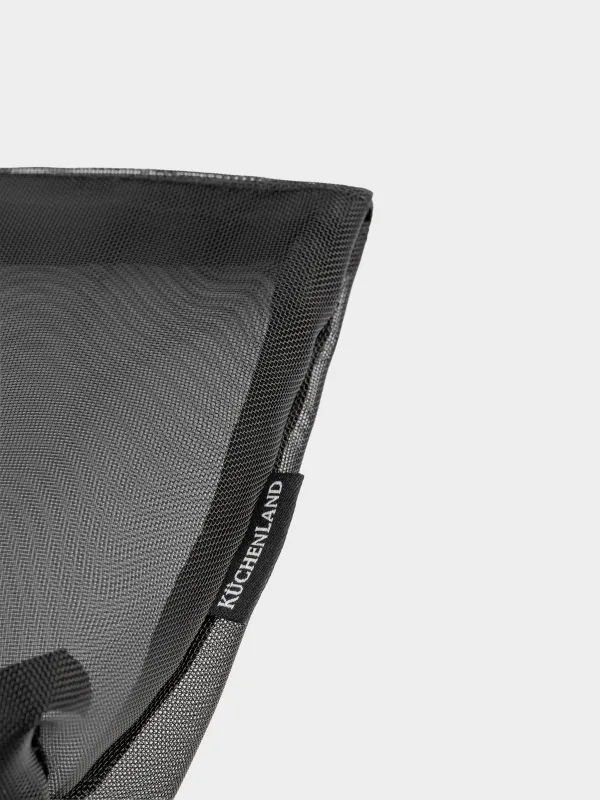 Косметикалық сөмке, 24х14 см, полиэстер, қара, тор, Easy Travel, image-2