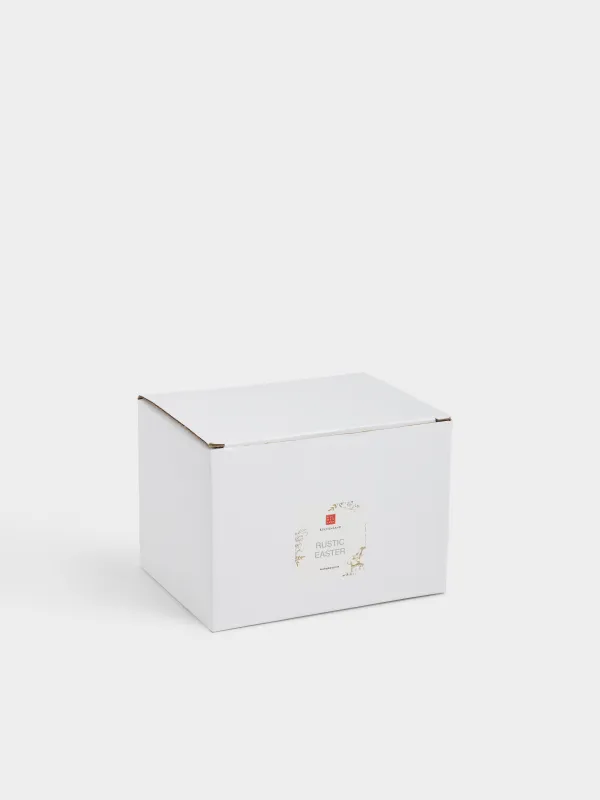 Набор для соли и перца, 7 см, на подставке, керамика D, молочно-золотистый, Rustic Easter, image-4