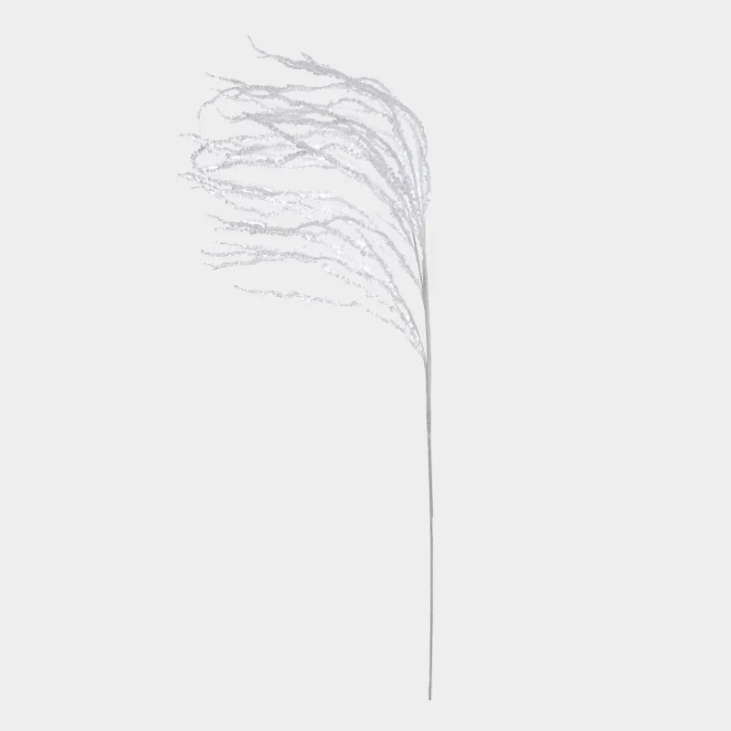 Сәндік бұтақ, 65 см, көбік/пластик, Қарлы жидектер, White berry