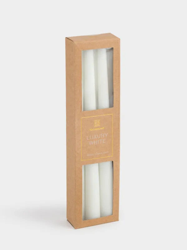 Шам, 26 см, 6 дана, жіңішке, Luxury white, image-3