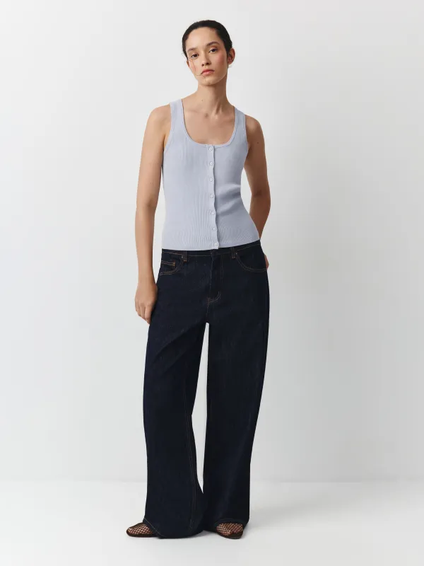 Әйелдерге арналған топ, өлшемі XS, түймелері бар, вискоза/полиэстер, көгілдір, Milou, image-1