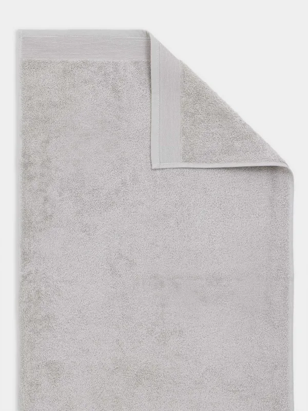 Полотенце, 70х140 см, хлопок, серое, Gentle cotton, image-2