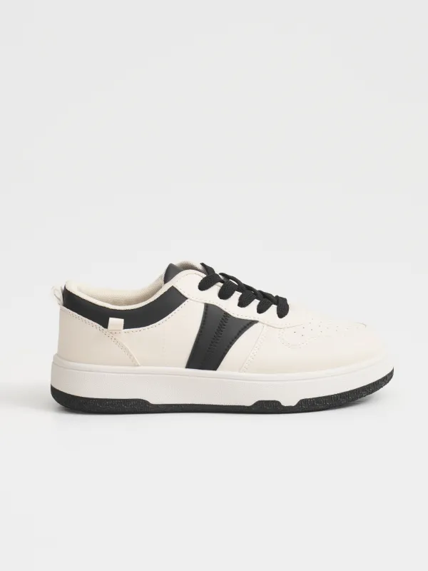 Әйелдерге арналған кеды, өлшемі 39, полиуретан/ПВХ, ақ-қара, Dorothy, image-0