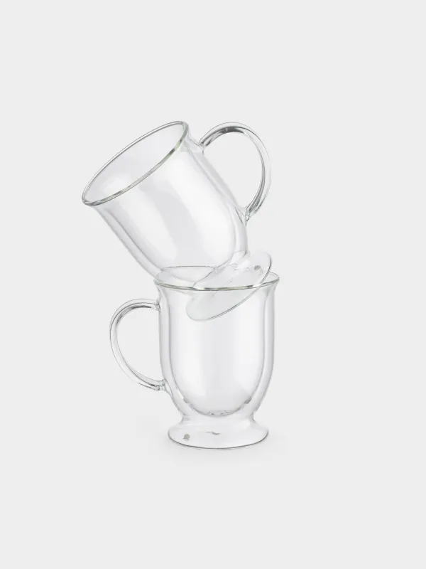 Шыныаяқ, 350 мл, 2 дана, аяғында, шыны Б, Air, image-0