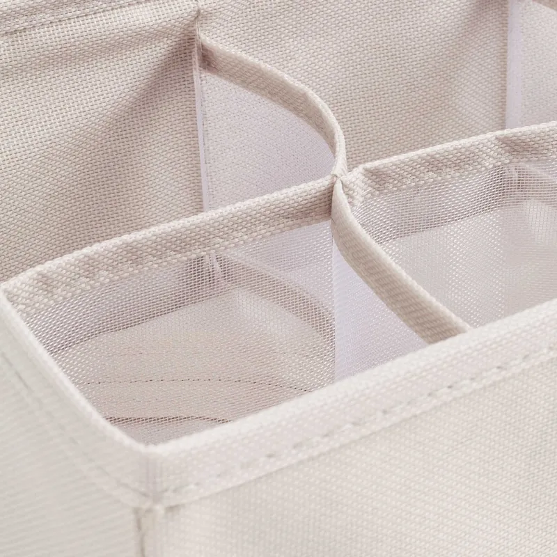 Жәшіктерге арналған органайзер-бөлгіш, 33х16 см, 8 бөлім, Оксфорд, сұр, Pedant, image-2