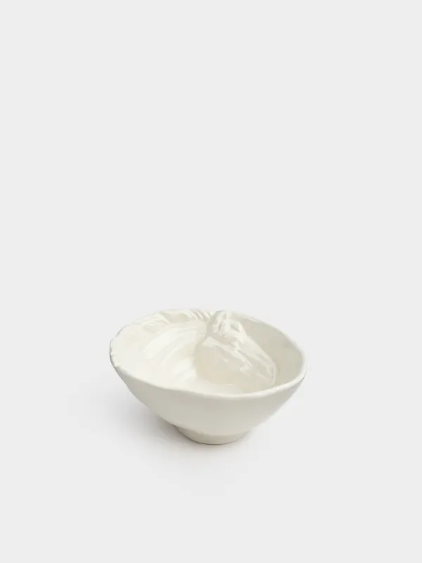 Салат ыдысы, 16х7 см, мл, керамика, сүт түстес, Жылқы, Horse pattern, image-1