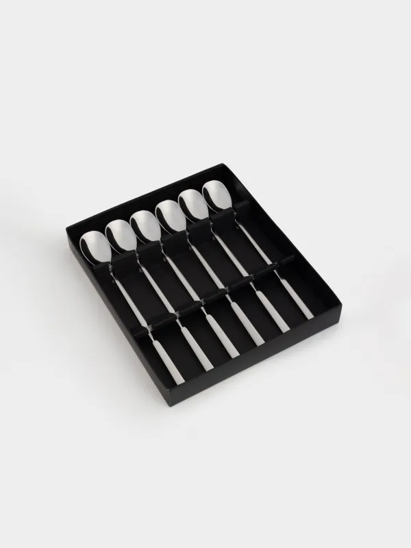 Шай қасық, 6 дана, ұзын сапты, болат, Toscana, image-4