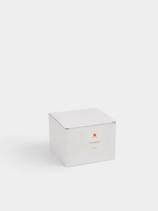 Қант ыдысы, 9 см, 290 мл, қасығы бар, керамика/бамбук, сүт түстес, Толқынды жиек, Crumple, image-4