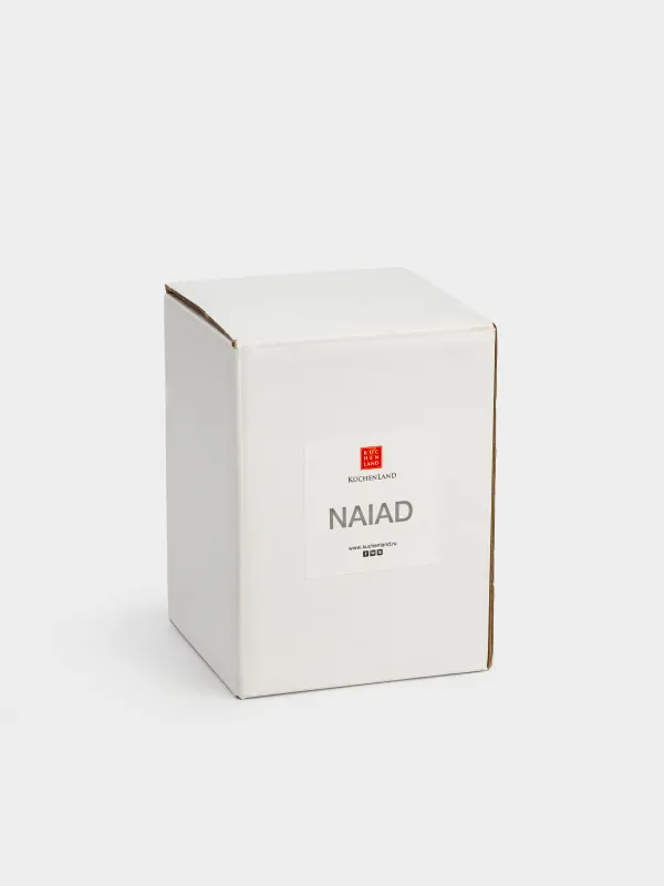 Шырағдан,11 см, бір шам үшін, аяғы, шыны, Naiad, image-4