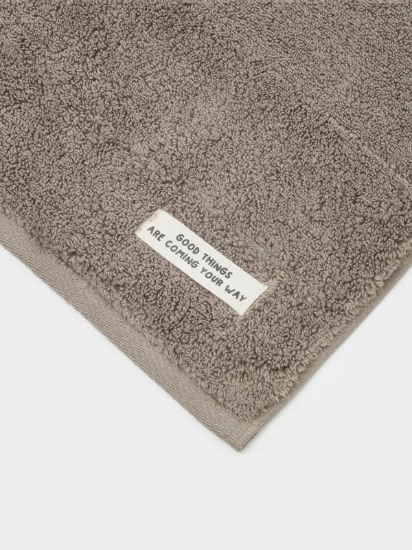 Сүлгі, 70х140 см, мақта, құм, Super soft cotton, image-4