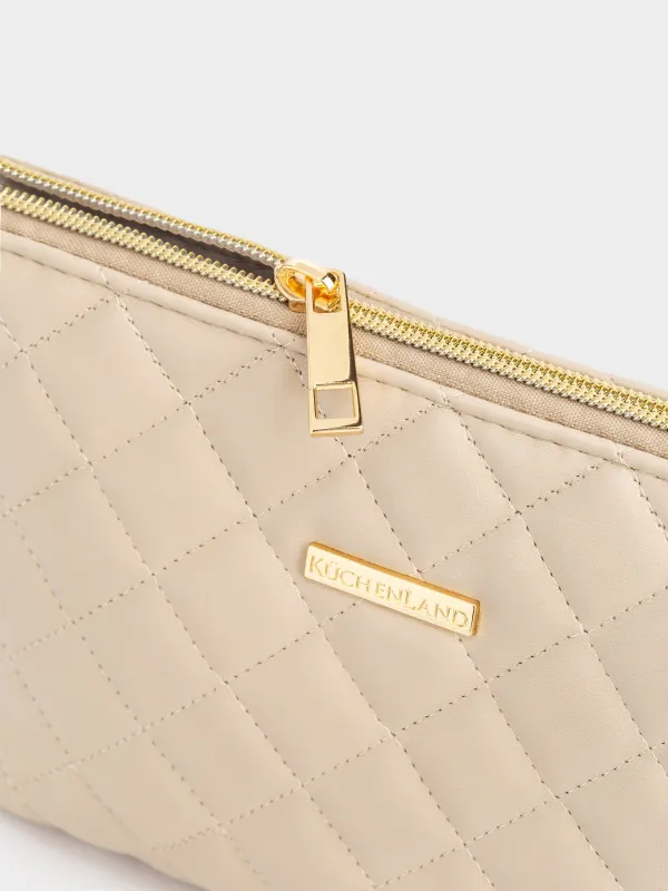 Косметичка, 26х13 см, стеганая, Quilted, image-3