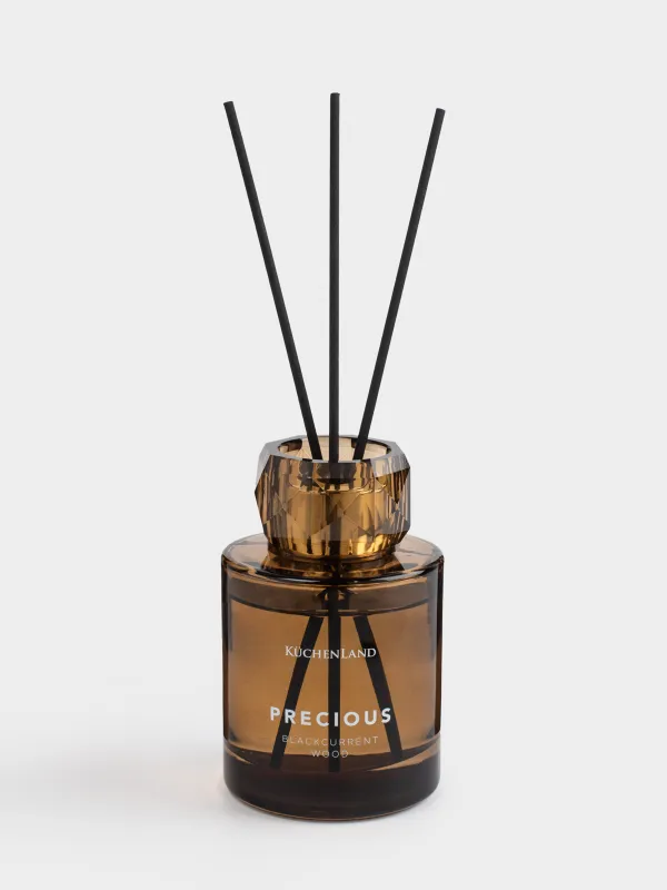 Ароматический диффузор, 120 мл, коричневый, Blackcurrent wood, Precious, image-0