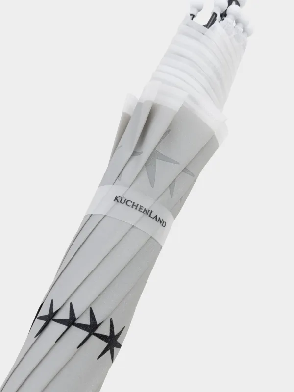 Қолшатыр-таяқ, 70 см, балаларға арналған, полиоксиэтилен, көгілдір, Жұлдыздар, Aspen, image-4