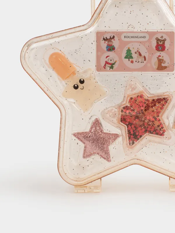 Набор косметики, детский, 17 см, 5 пр, Звезда, Cosmetic kids, image-2