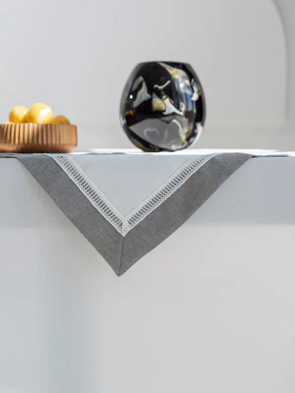 Аспаптарға арналған майлық, 30х45 см, 2 дана, полиэстер, тікбұрышты, ақ-сұр, Milky way, image-4