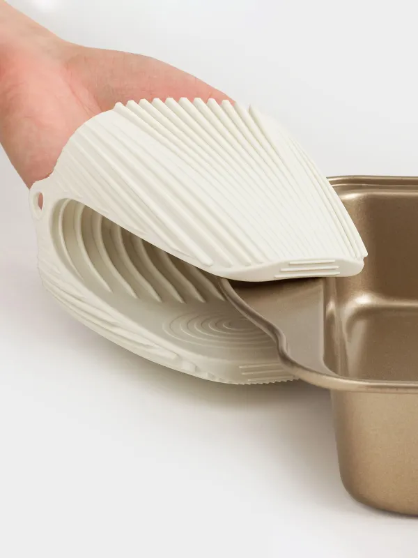 Прихватка, 10 см, силикон, бежевая, Wavelet, image-7