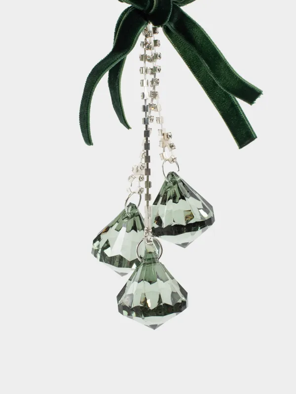 Шырша ойыншығы, 3 см, акрил, жасыл, Кристалдар, Ice crystal, image-1