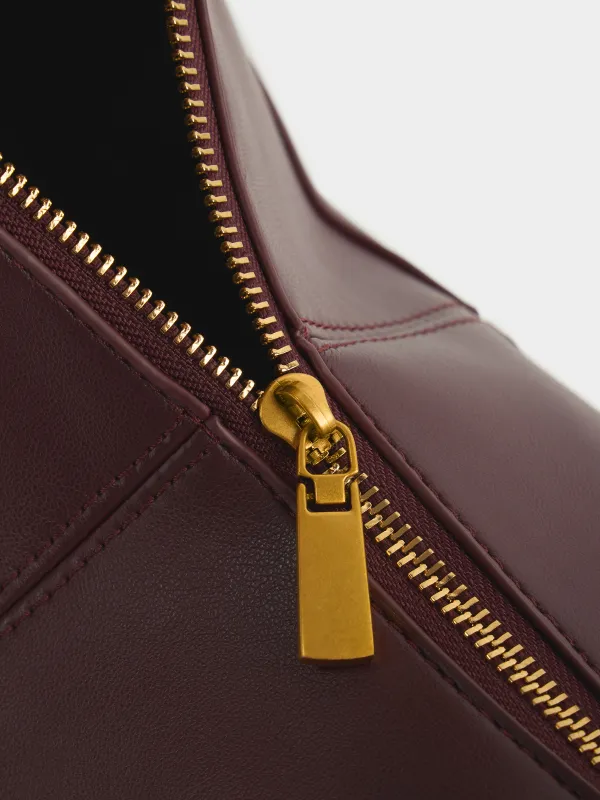 Әйелдер сөмкесі, 32х10 см, тұтқасы бар, полиуретан, қоңыр, Ahora, image-1